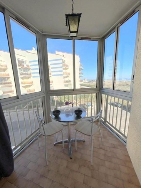 Confortable Studio Cabine - Acces Plage- Vue Mer 4Tvp38 Le Barcarès Dış mekan fotoğraf